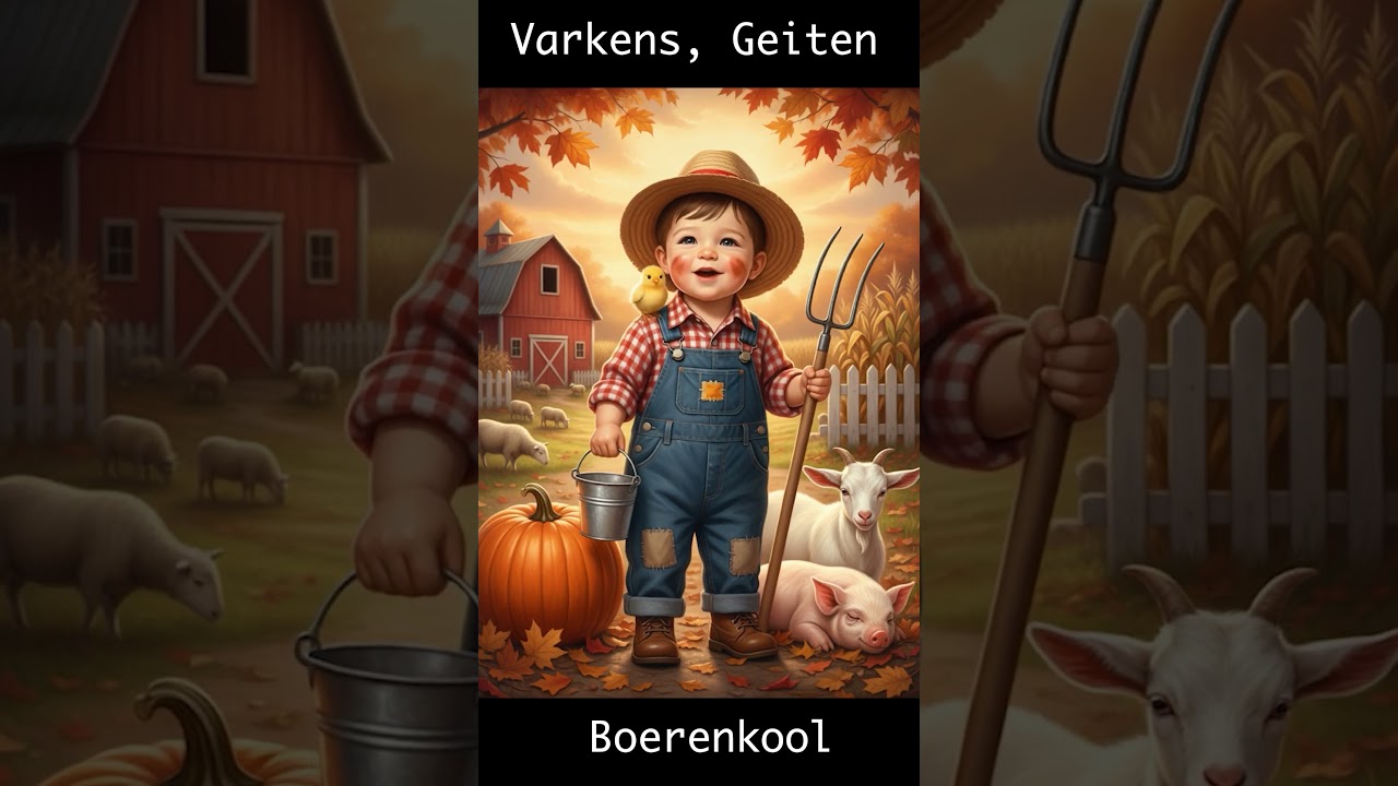 Klein Boertje || Varkens, Geiten, Boerenkool || Reels| RobertBerkelder.com