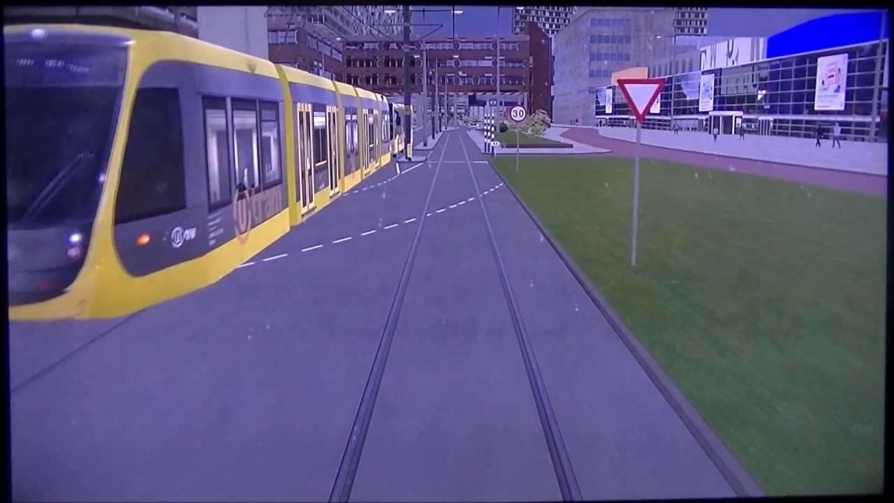 Virtuele rit over de Uithoflijn