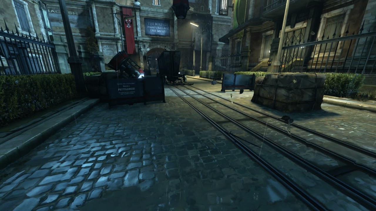 Dishonored ambient - Rain on Clavering Boulevard