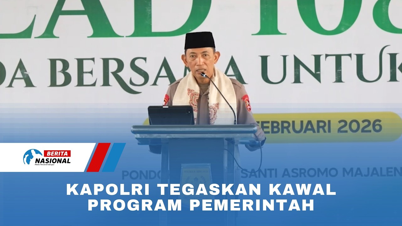 Kapolri Tegaskan Kawal Program Pemerintah