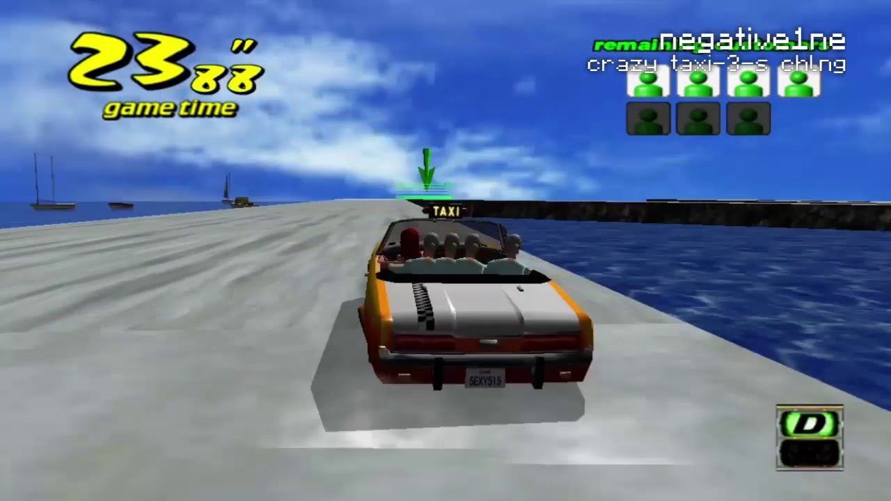 xbox 360 / one - SEGA crazy taxi 3-s challenge