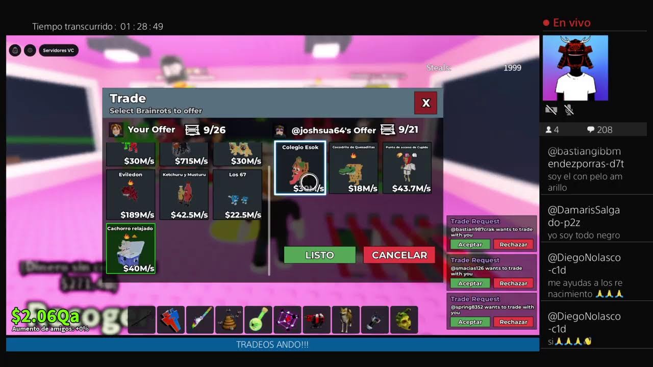 TRADEANDO TODO LO DE MI BASE!!!