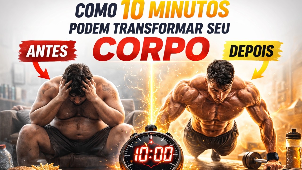 “Antes e Depois: Como 10 Minutos de Exercício Podem Transformar Seu Corpo” (Vida Ativa 40+)