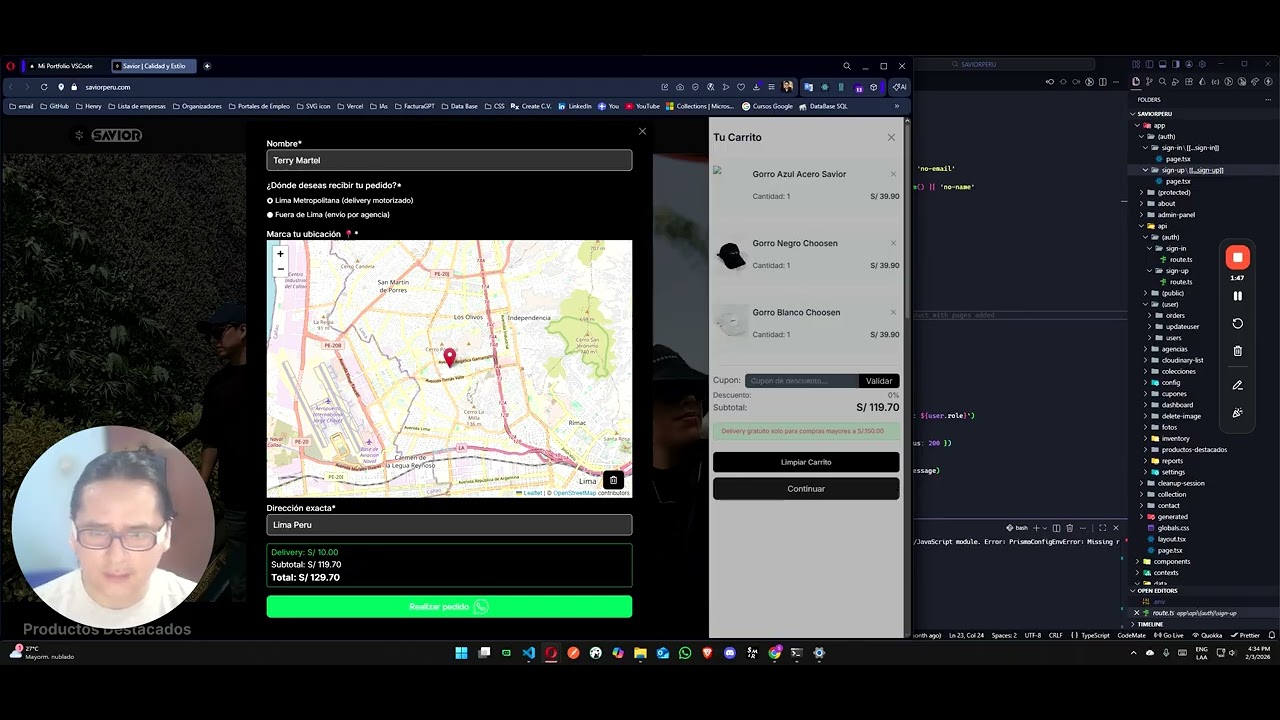 Presentación de Daniel Martel: Desarrollador Full Stack en JavaScript y TypeScript