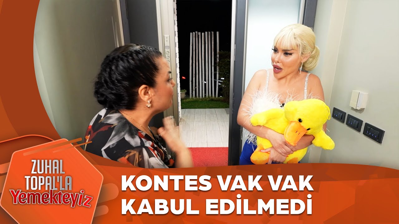 Nazmiye Kontes Vak Vak'ı Kabul Etmedi! | Zuhal Topal'la Yemekteyiz 803. Bölüm