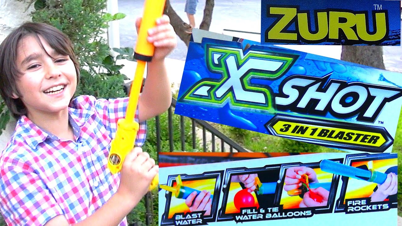 X Shot Hydro 3 Bomb Blaster with William-Haik!