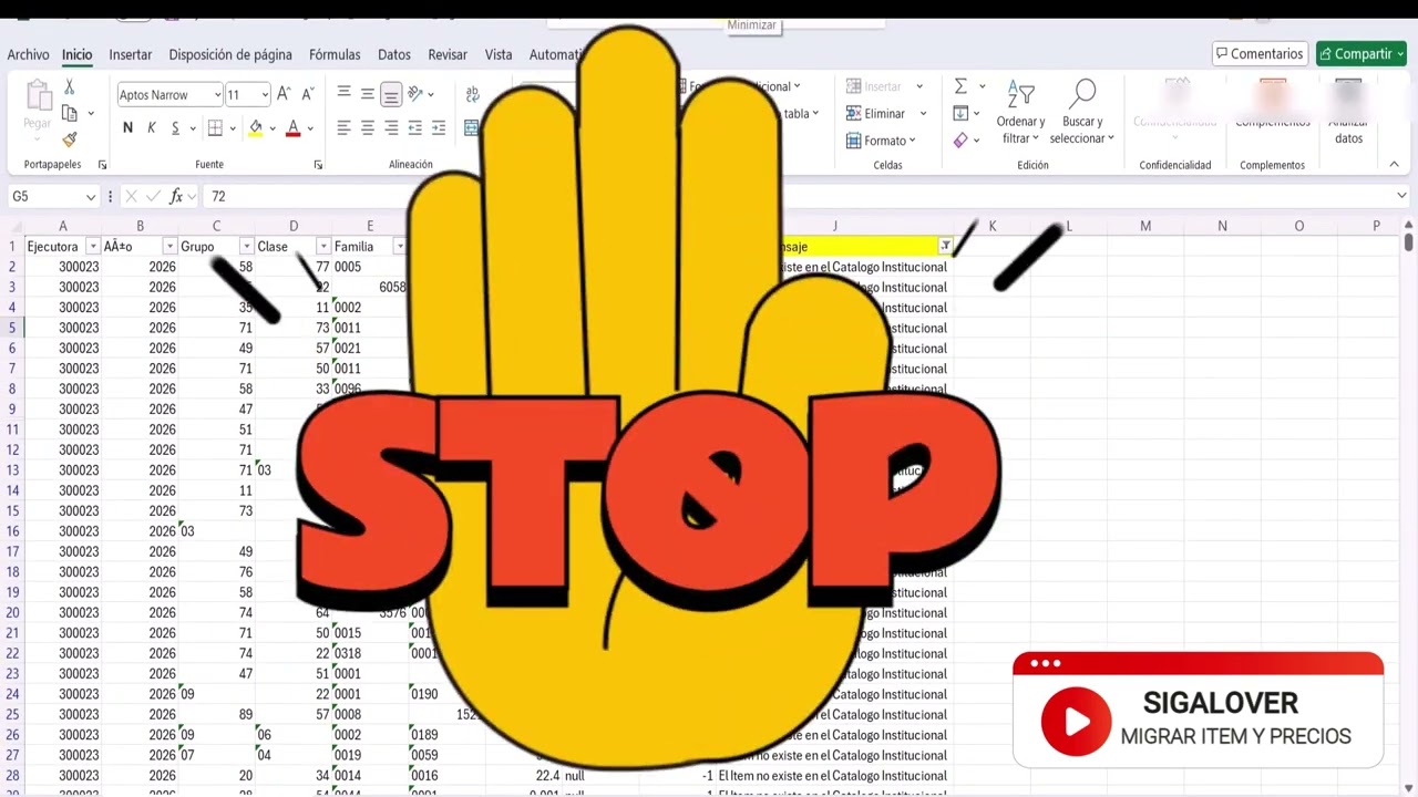 PMBSO 2025 - MIGRACIÓN MASIVA DE ITEMS , PRECIOS Y EXPORTAR CATALAGO DE LA WEB SIAF RP PMBSO