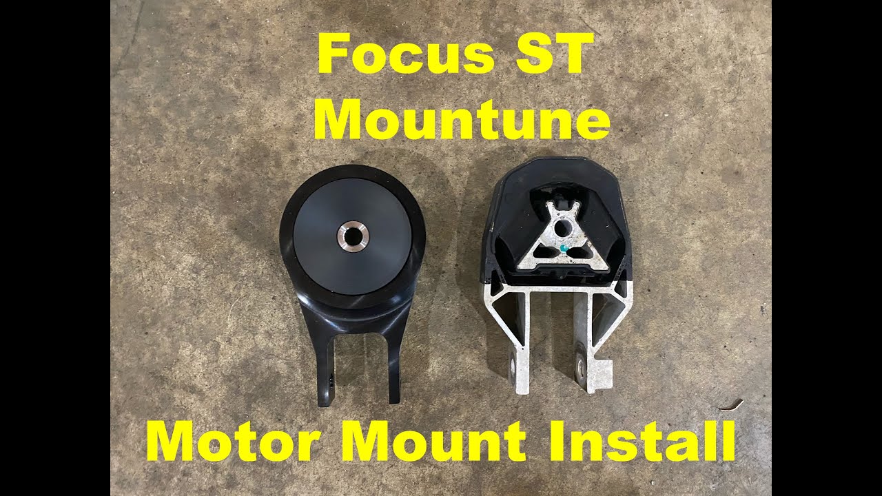 Focus ST Mountune Rear Motor Mount Install