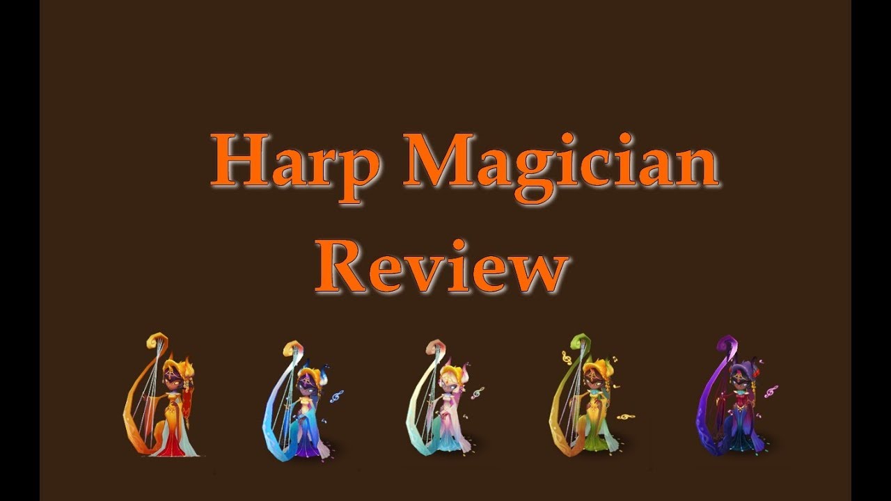 Review Harp Magician (Fogo/Água/Vento/Luz/Escuridão) - Summoners War(SW)