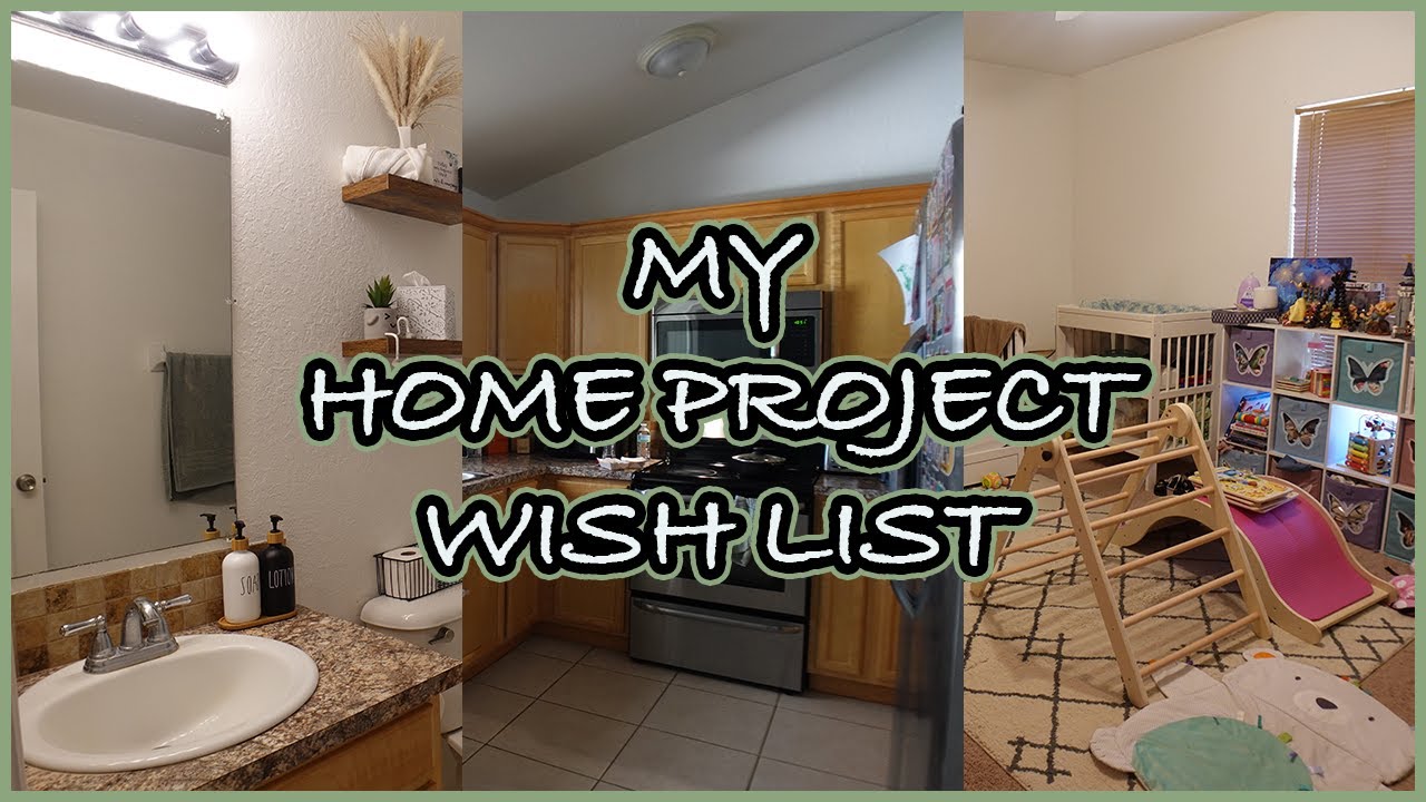 Manifesting a Finished To-Do List: Home Projects I Want to Tackle | Mom Life + Realistic Goals