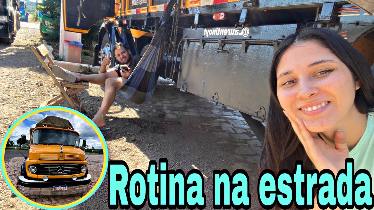 NOSSA ROTINA MORANDO NO CAMINHÃO🚚✨