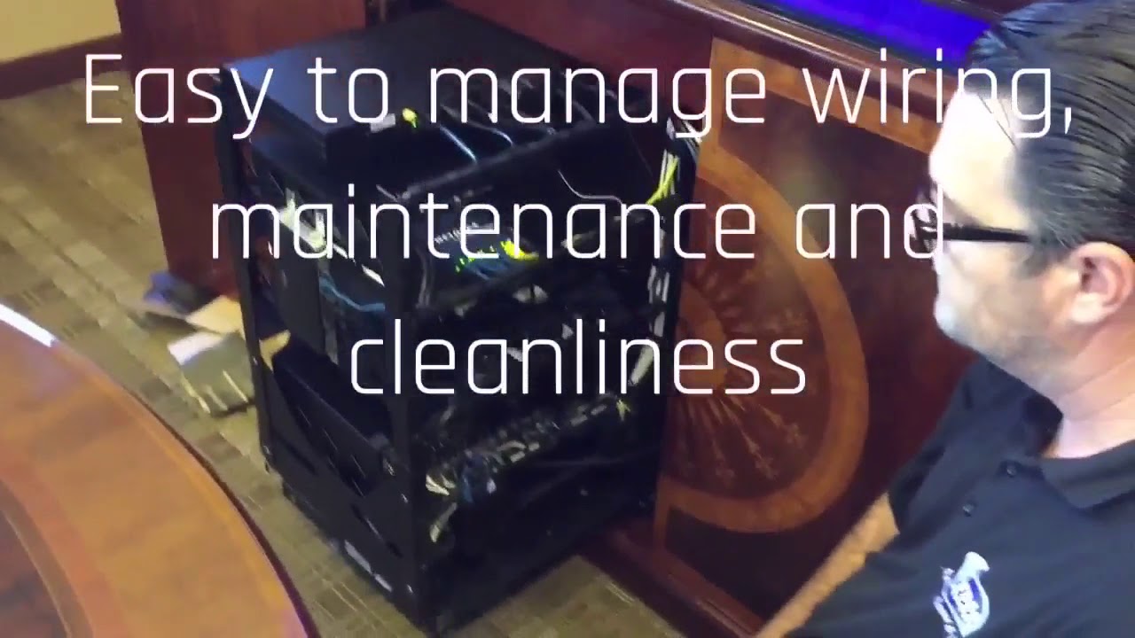 Middle Atlantic | SRSR Series, Slide Out Rotating Rail System