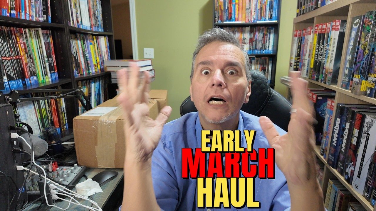 Massive Early March Comic Haul! Omnibuses, Batman, Spider-Man & More