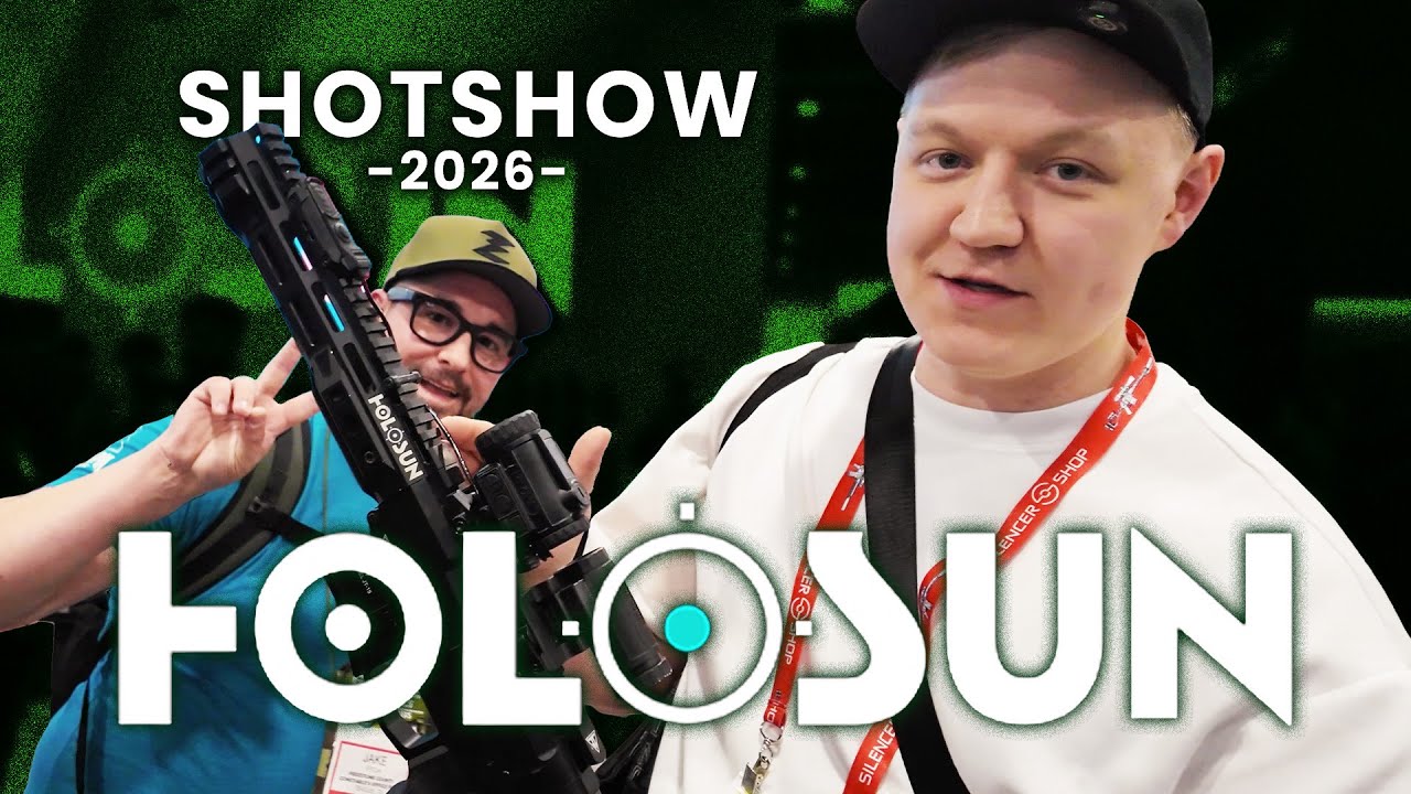 ShotShow 2026 - New Holosun lasers, optics and more.