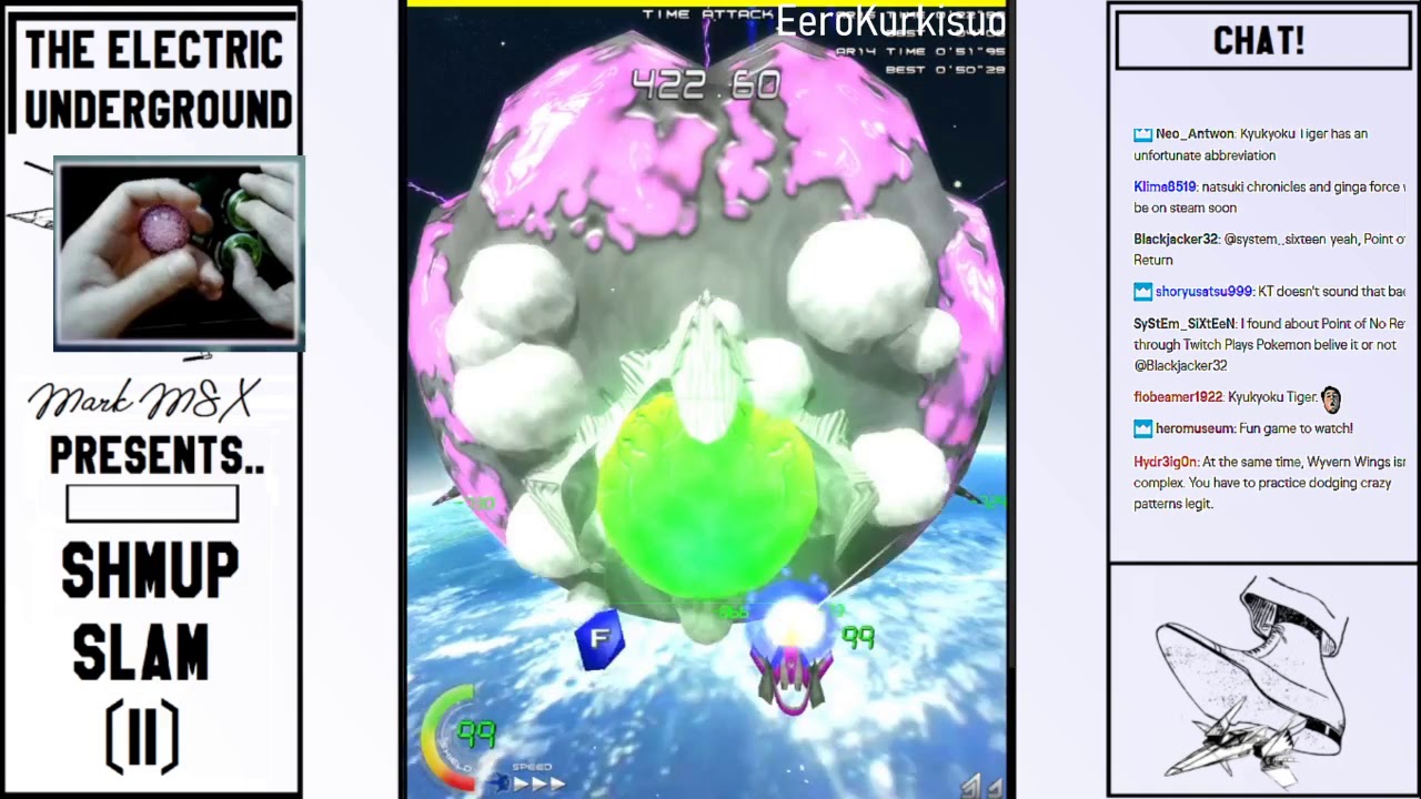 Eschatos Time Attack Played Live At Shmup Slam 2, Eero Kurkisuo