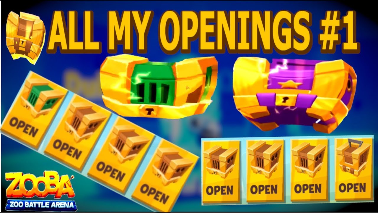 Zooba: *ALL MY PACK OPENINGS* IN ONE VIDEO! PART #1