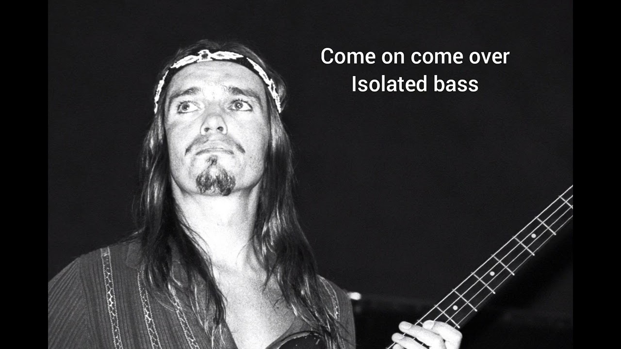 Come on come over - isolated bass only- Jaco Pastorius