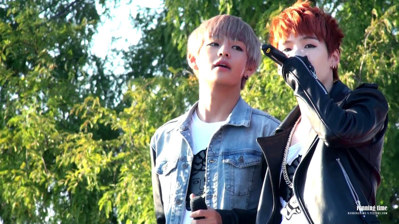 141025 함안 청소년 한마음 축제 방탄소년단 - 좋아요 뷔(태형)