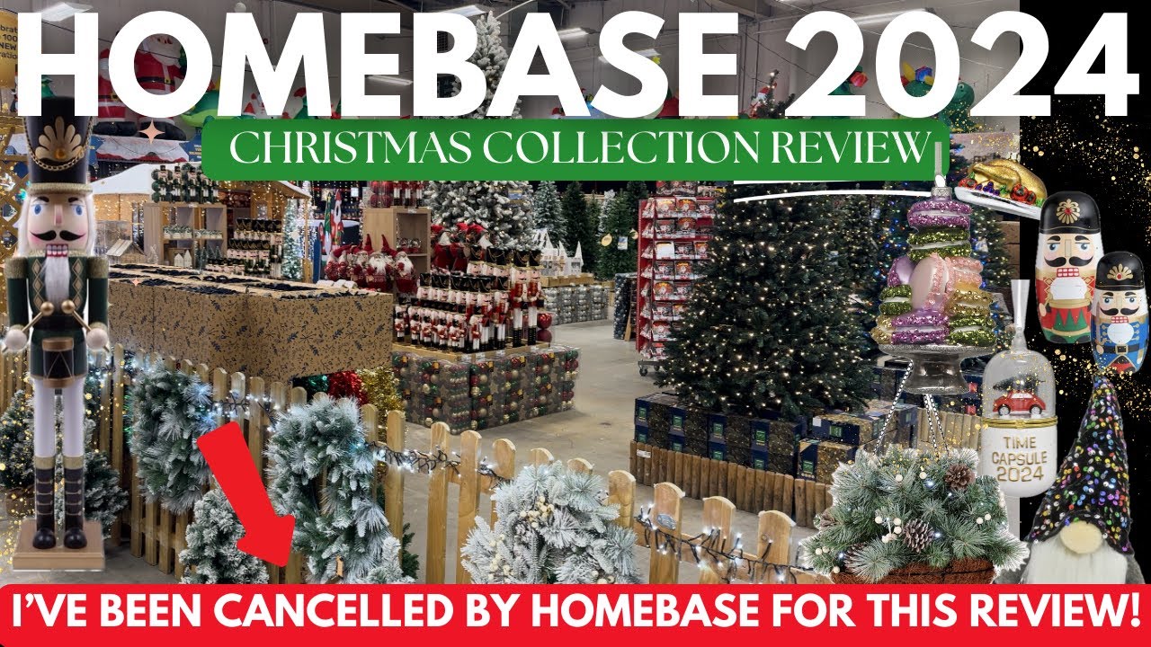Homebase 🌲Christmas Decorations 2024 Full Review - See What A UK 🇬🇧 DIY Store Sells