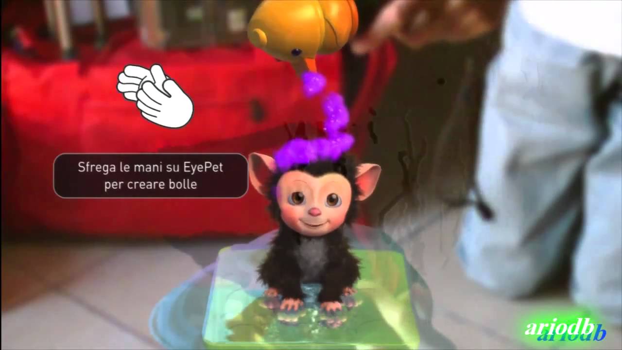 Playstation Move   Eyepet Move Edition Gameplay ITA