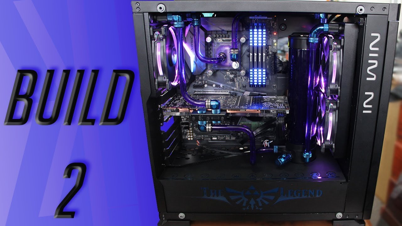 Build Lapse #2: InWin Infinity Case l GTX1080 l Watercooled