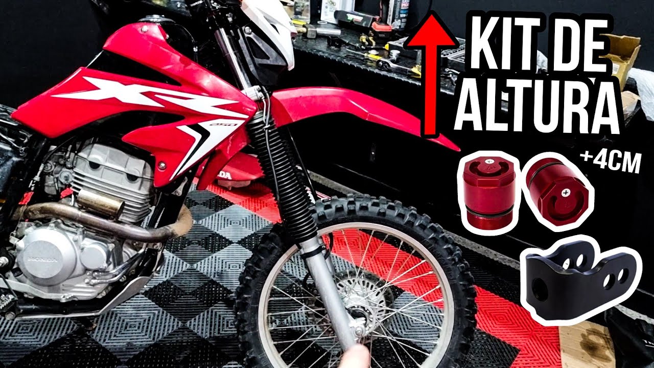 COMO AUMENTAR LA ALTURA DE TU MOTO | Honda Tornado