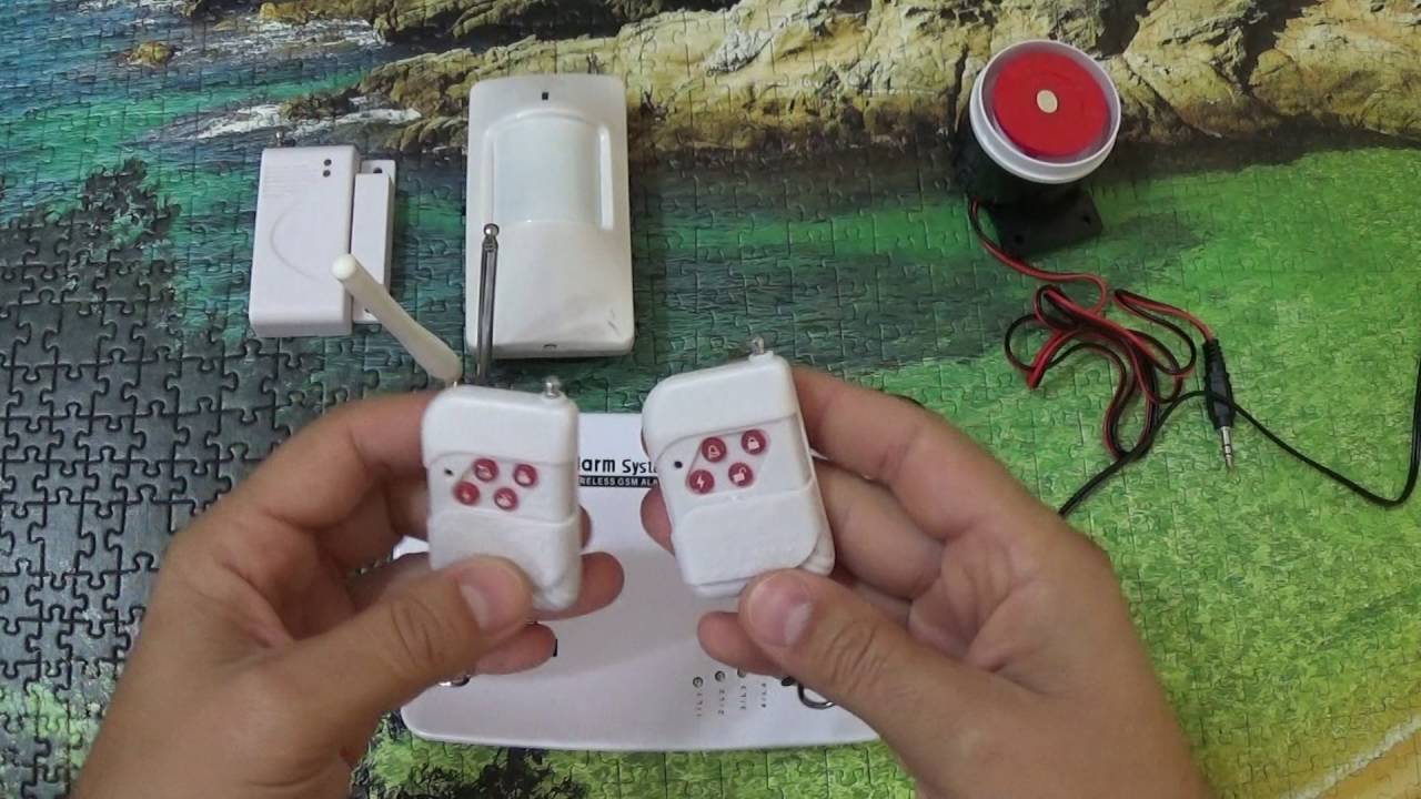 GSM сигнализация с Китая с сайта Aliexpress