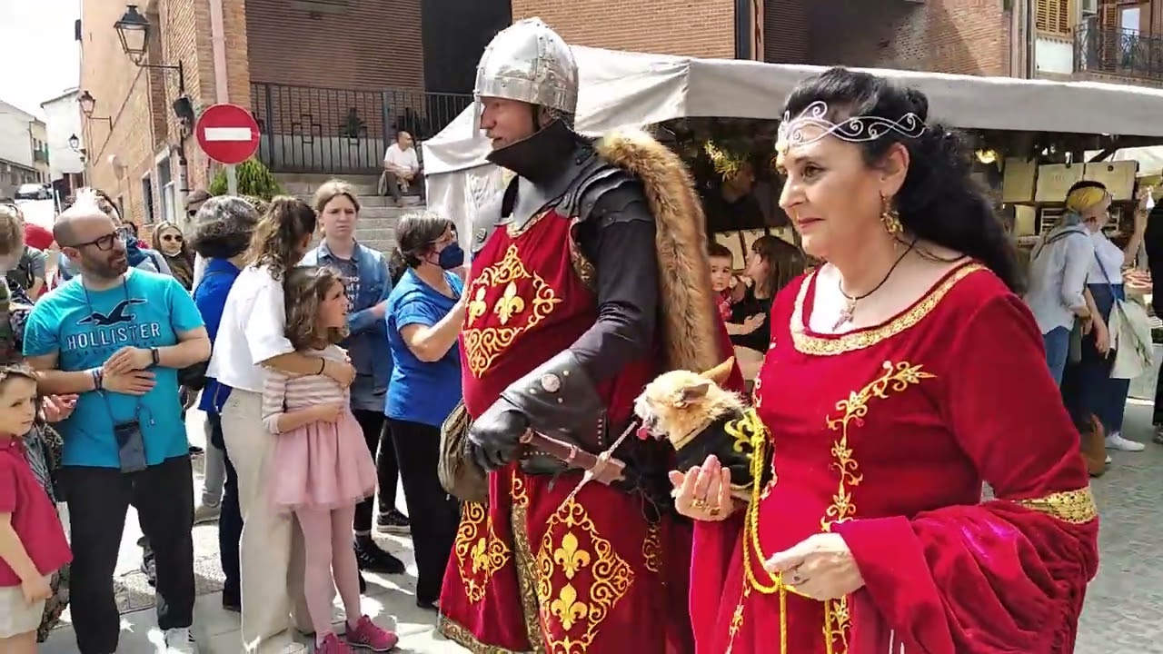 mercadillo medieval del Álamo 2022