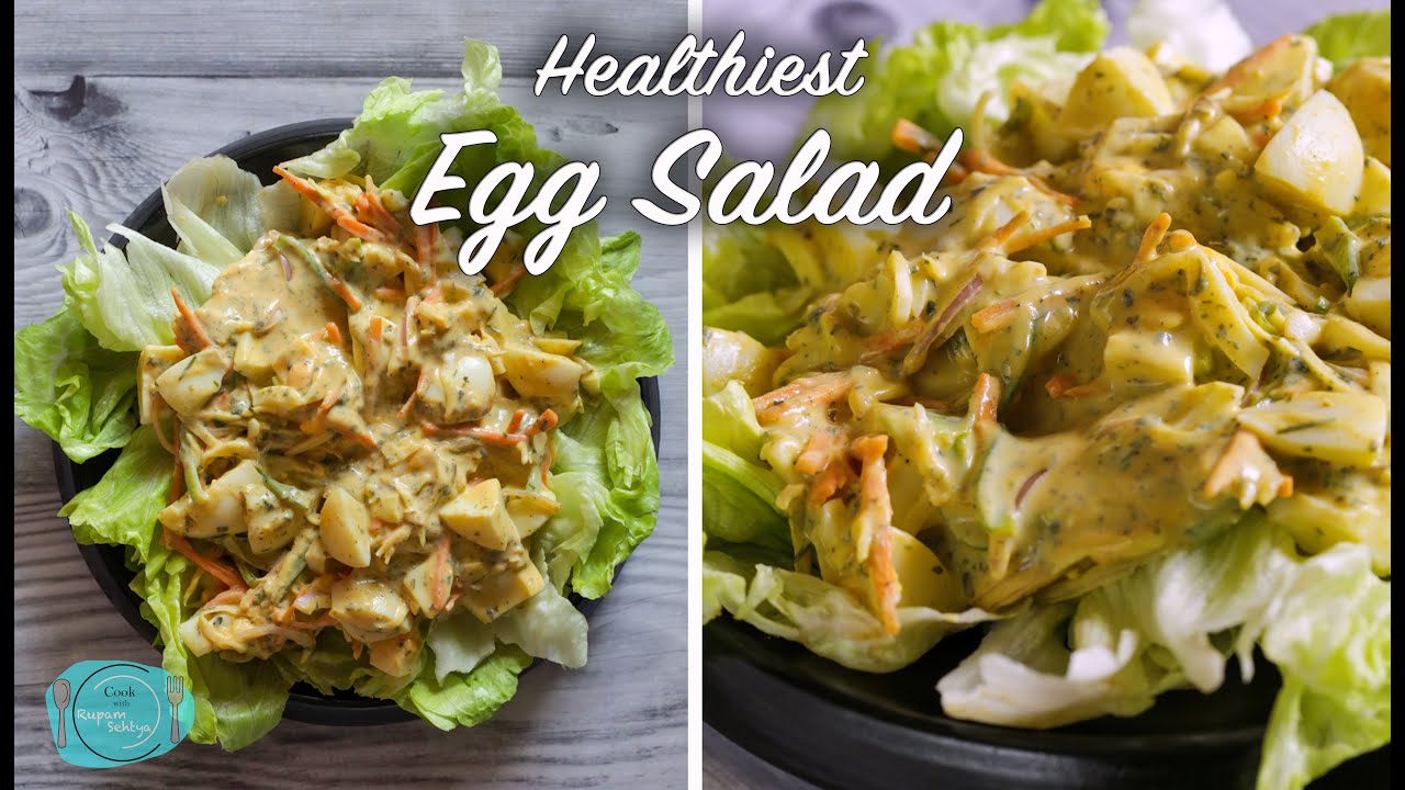Weight Loss Egg Salad Recipe | High Protein Salad Recipe | Egg Salad | Healthy Recipe
