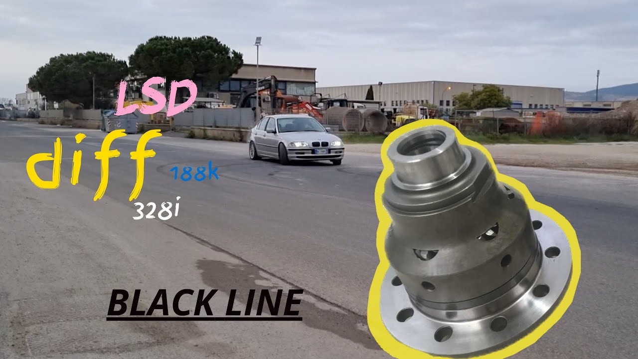 BMW e46 328i [ blackline diff LSD ] Quaife REPLICA