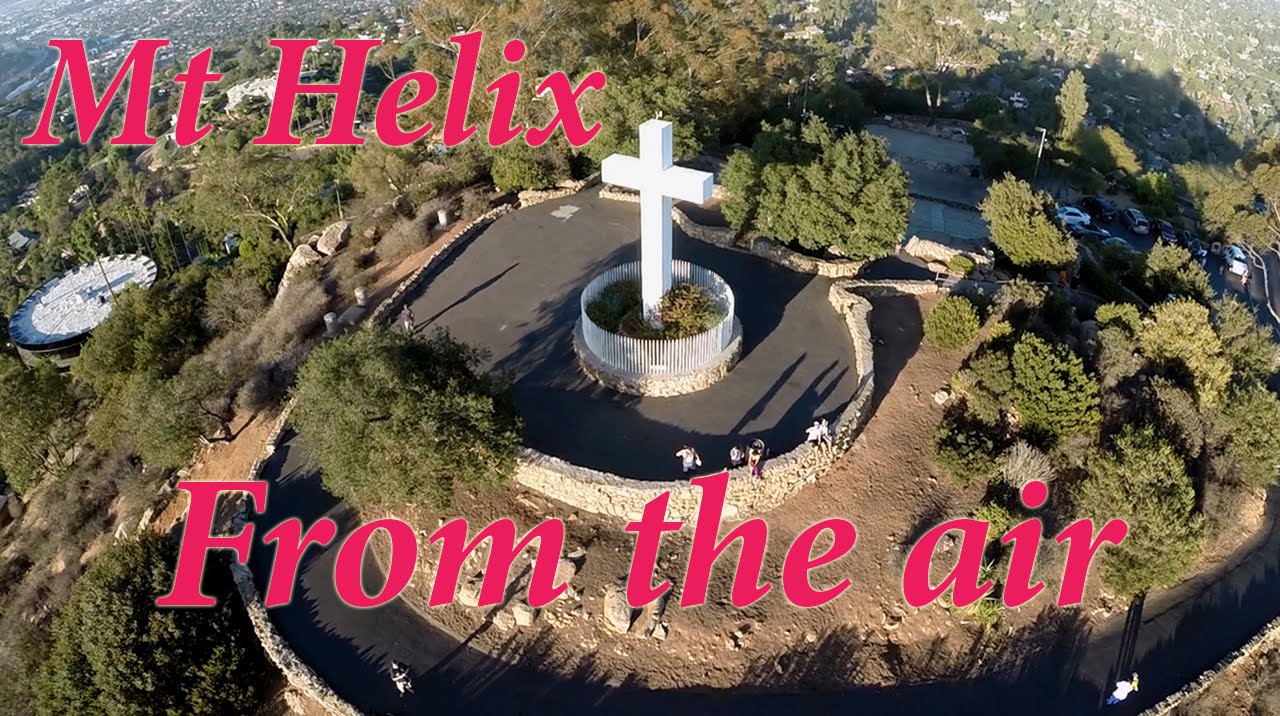 Mt. Helix from the air