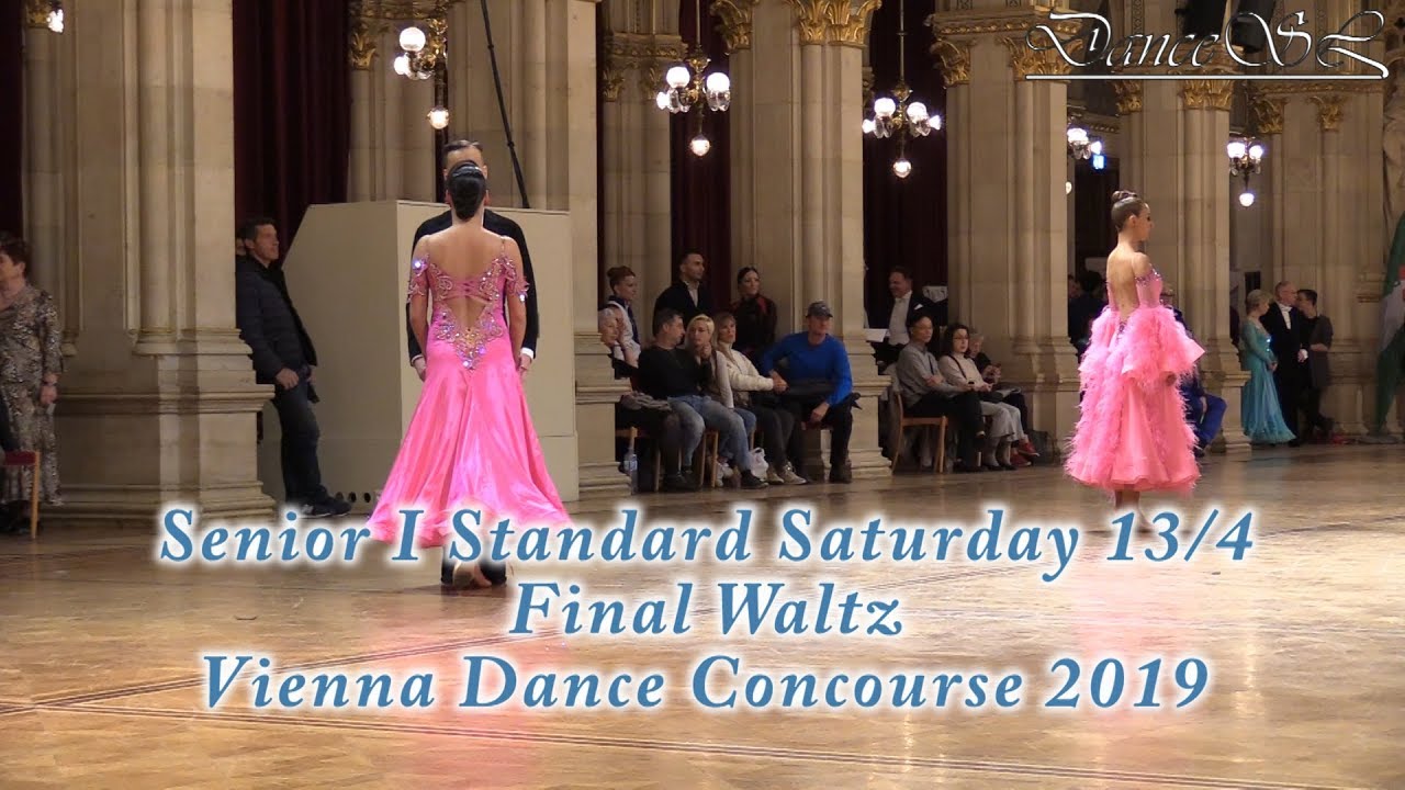 Vienna Dance Concourse 2019 - Senior I Standard All 5 Dances Final WDSF - 13 April 2019