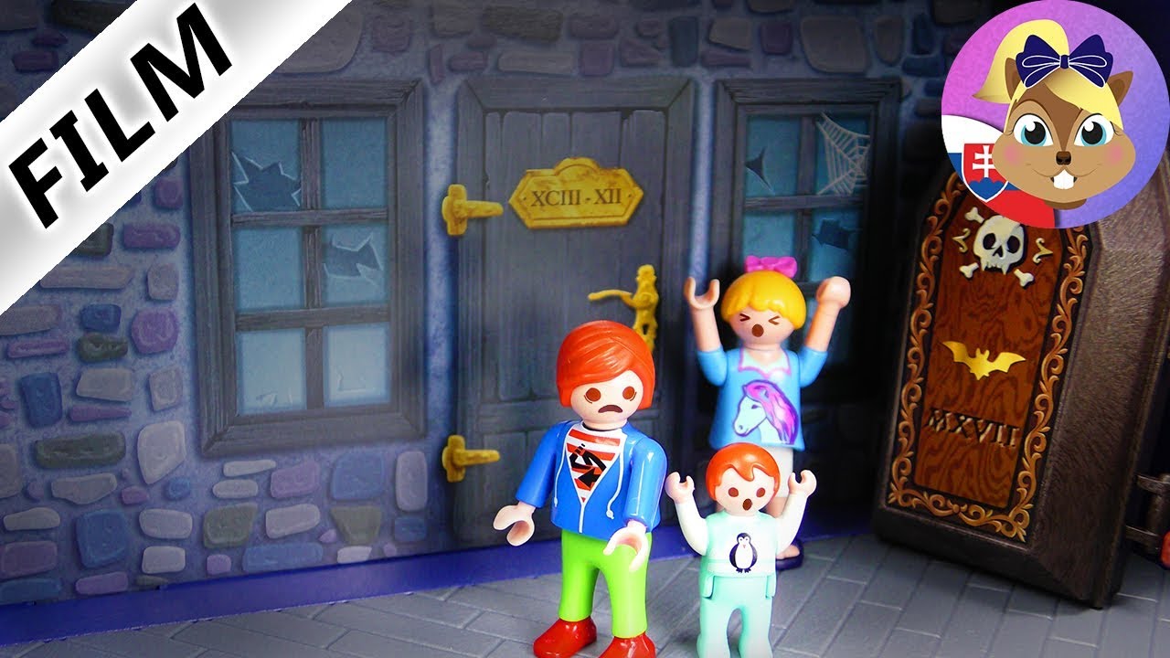 Playmobil po slovensky | Deti objavili v Playmobil City MEGA STRAŠIDELNÝ DOM | Detský seriál