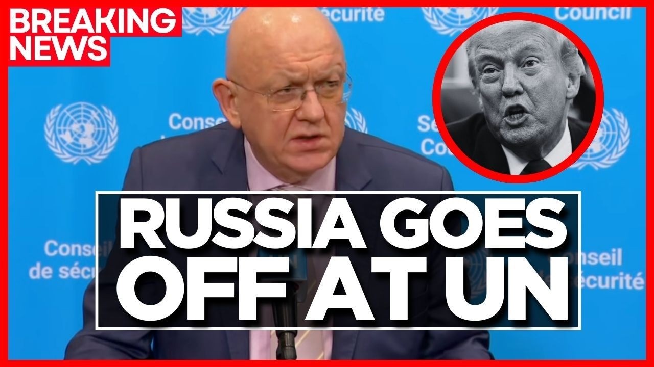 RUSSIA SLAMS US LIVE | 'Hotheads In Washington!' Russia's Vassily Nebenzia Lashes Out At UN