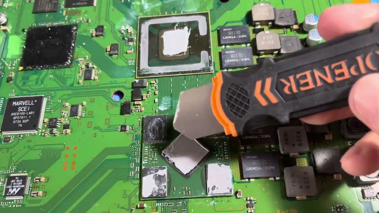 Скальпирование PlayStation 3 fat( PS3 fat delidding) 2025 , cell, rsx, особенности, о которых молчат