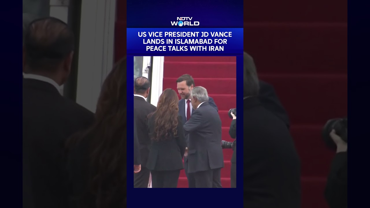 US Vice President JD Vance Lands In Islamabad For Peace Talks With Iran