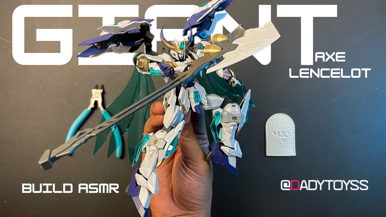 GIANT AXE LANCELOT SC 005 | SPEED BUILD ASMR | SNAA | MODELKIT | MECHA