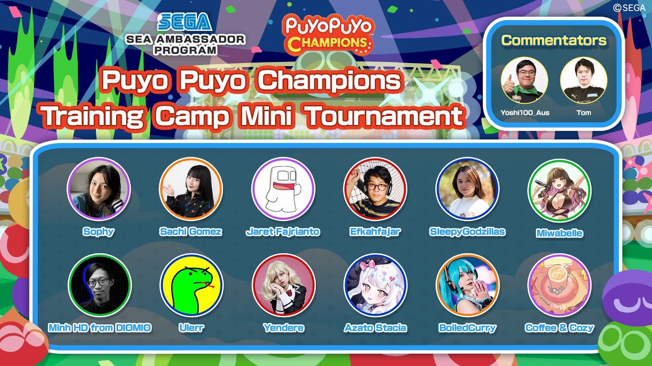 【English】Puyo Puyo Champions Training Camp Mini Tournament