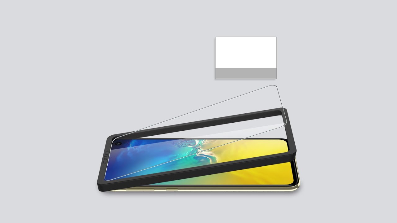 LK Tempered Glass Screen Protector with Installation Tray For Galaxy S10e