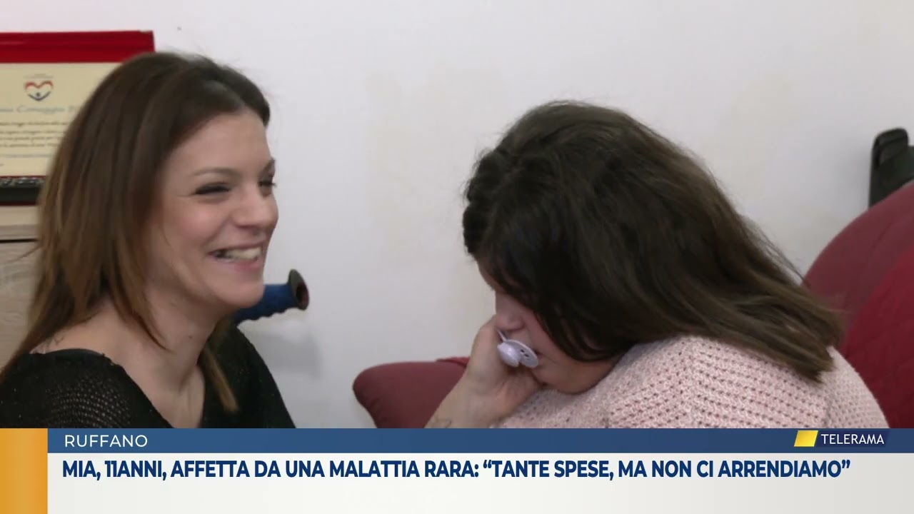 Mia, 11anni, affetta da una malattia rara: “Tante spese, ma non ci arrendiamo”