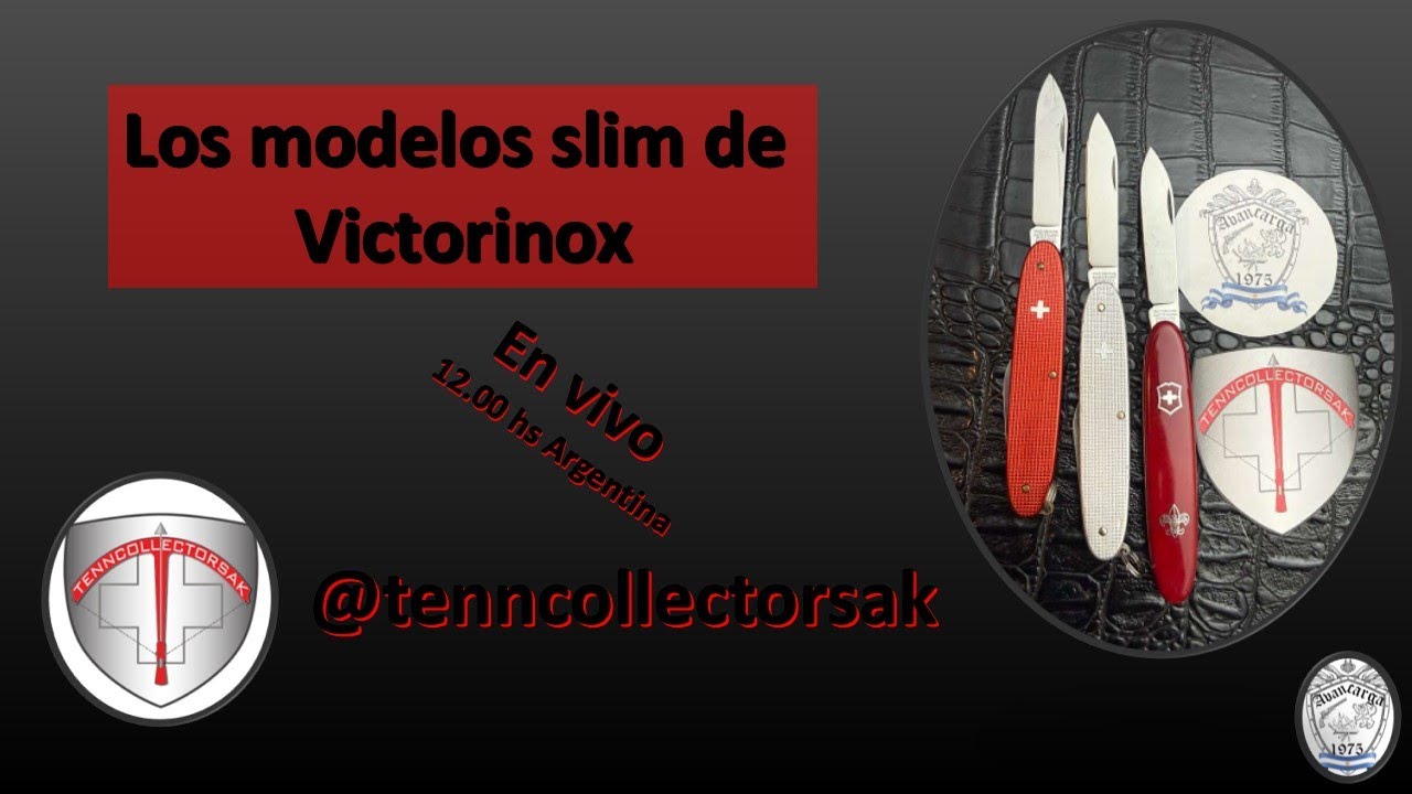 Los modelos slim de Victorinox con Andres - #victorinox #collection