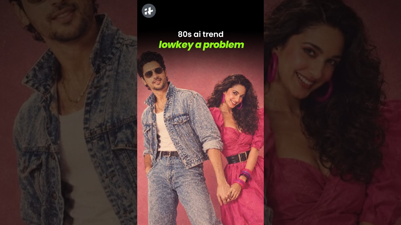the 80s ai trend has an uncomfortable side #shorts