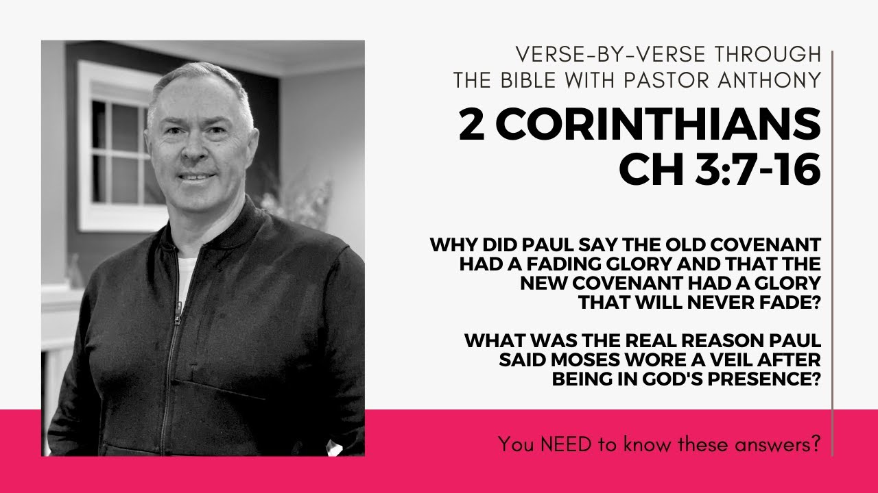 2 Corinthians 3:7-16 Old vs new covenant? Why did Moses really wear a veil after being with God?