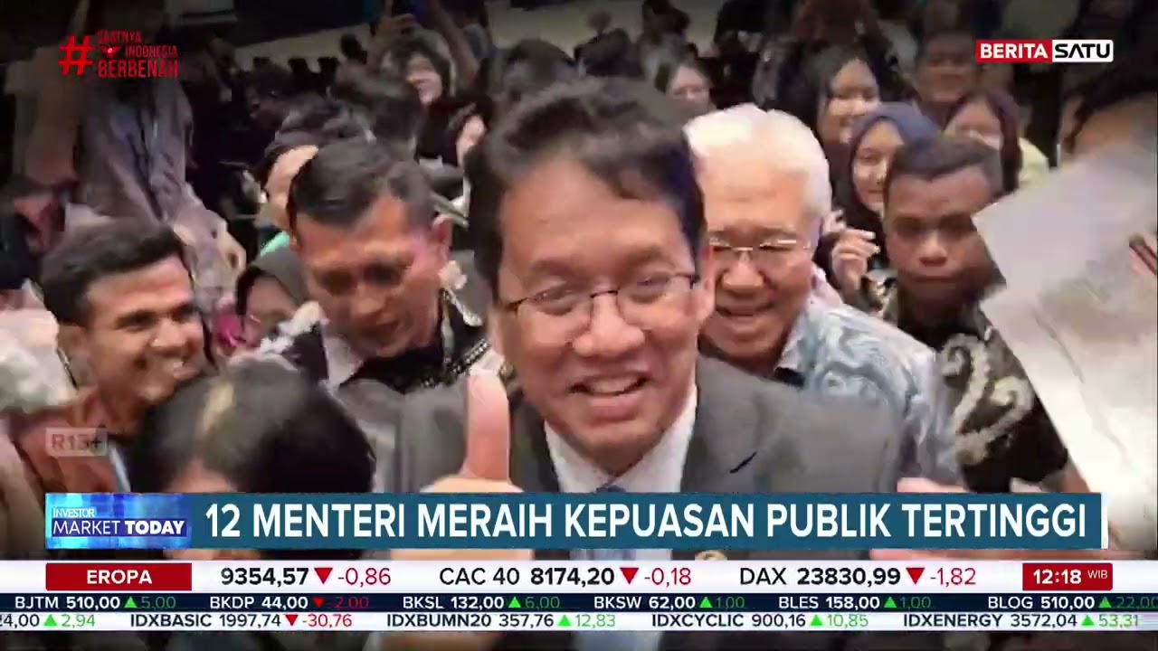 Survei ISC: 12 Menteri Prabowo Raih Tingkat Kepuasan Tertinggi #Beritasatu