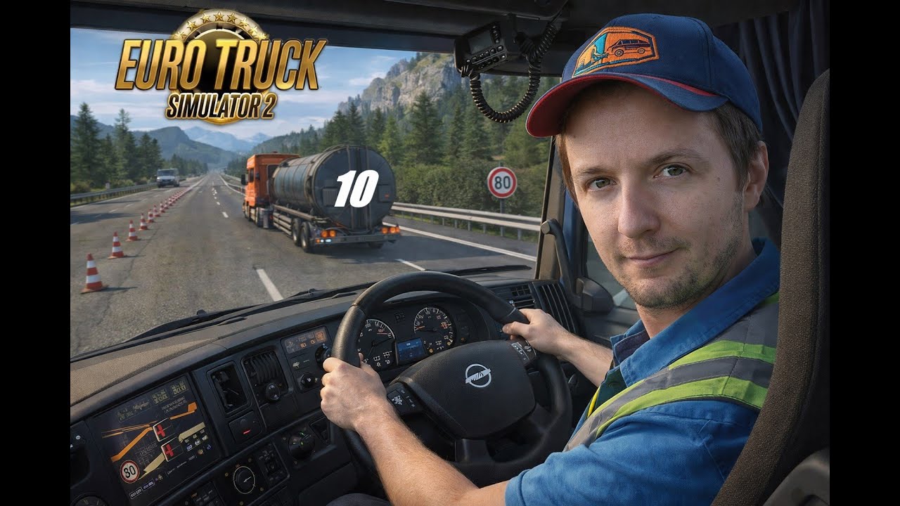 Euro Truck Simulator 2 # 10. Rész szeljük az utakat