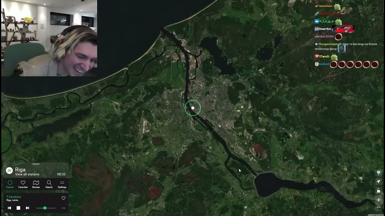 xQc Listens To a Weird Latvian Radio Station