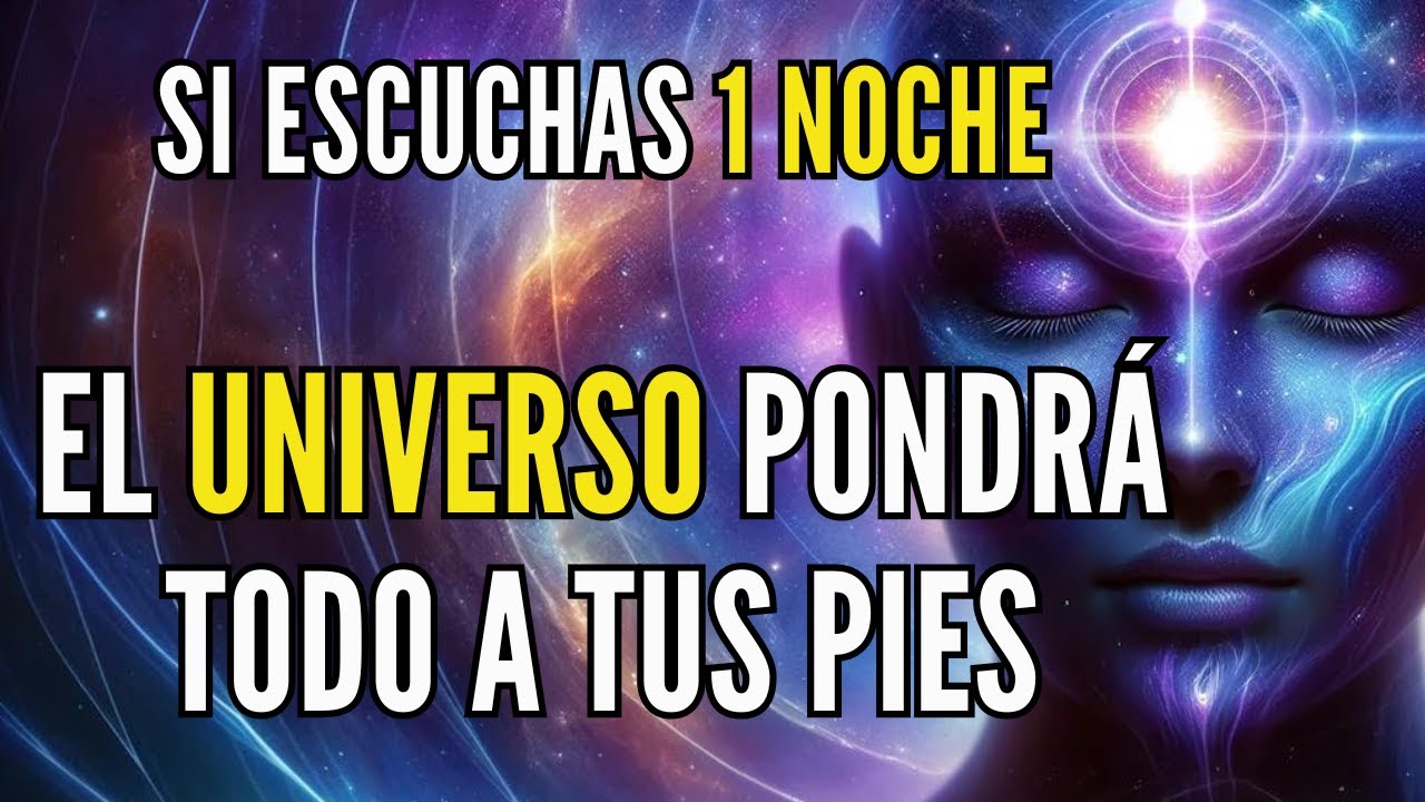 EL UNIVERSO PONDRÁ TODO A TUS PIES ESCUCHANDO ESTO 1 NOCHE