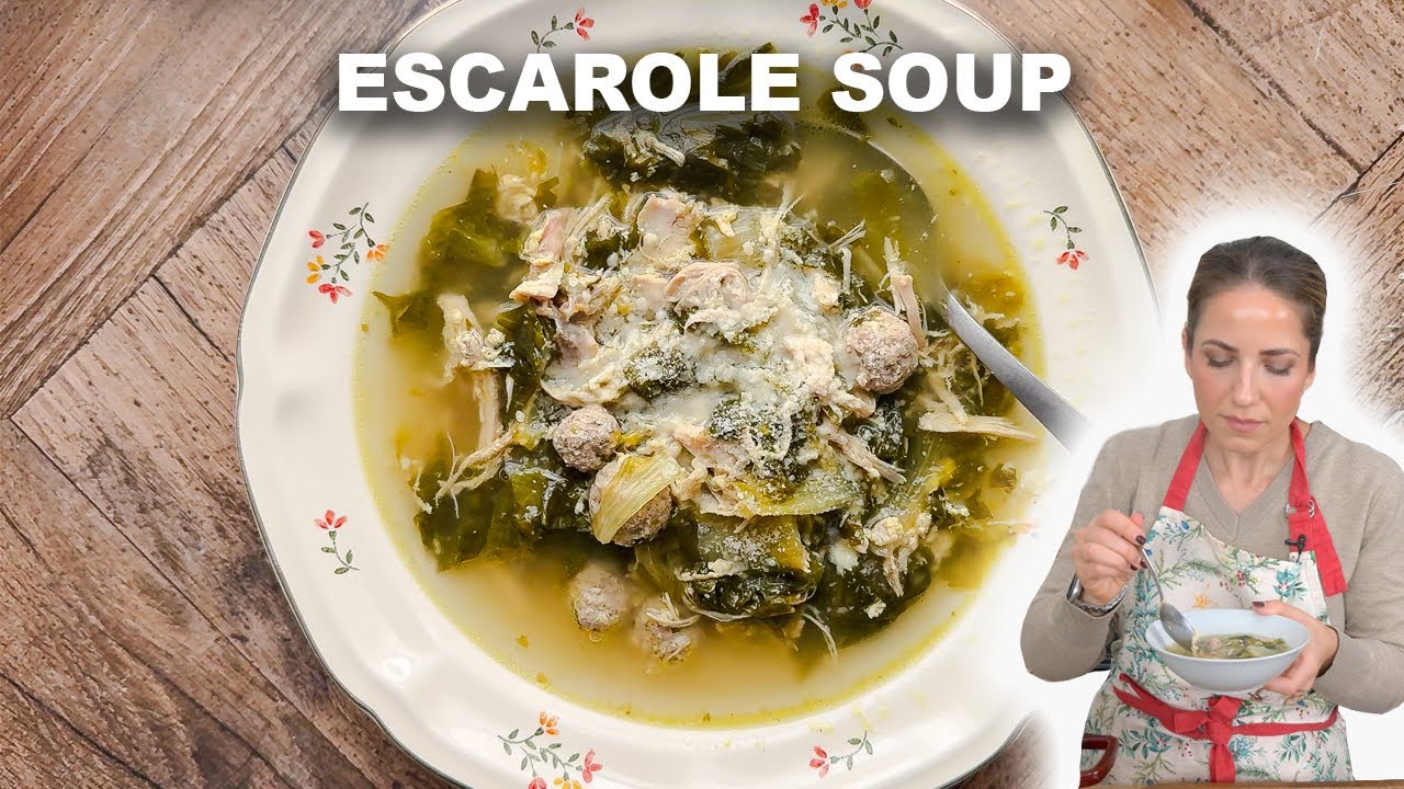 Easy Escarole Soup - Simple and Delicious!