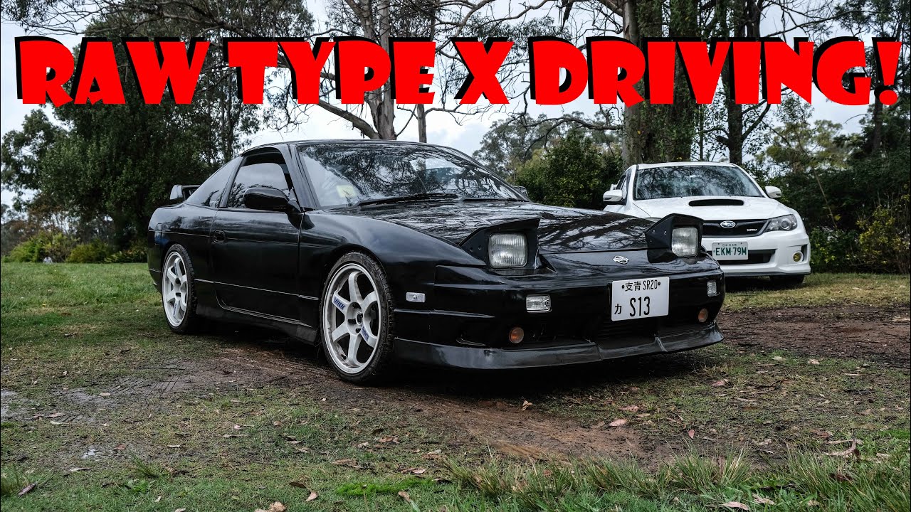 POV Raw Driving Footage Of My 180sx Type X | SR20DET T28BB