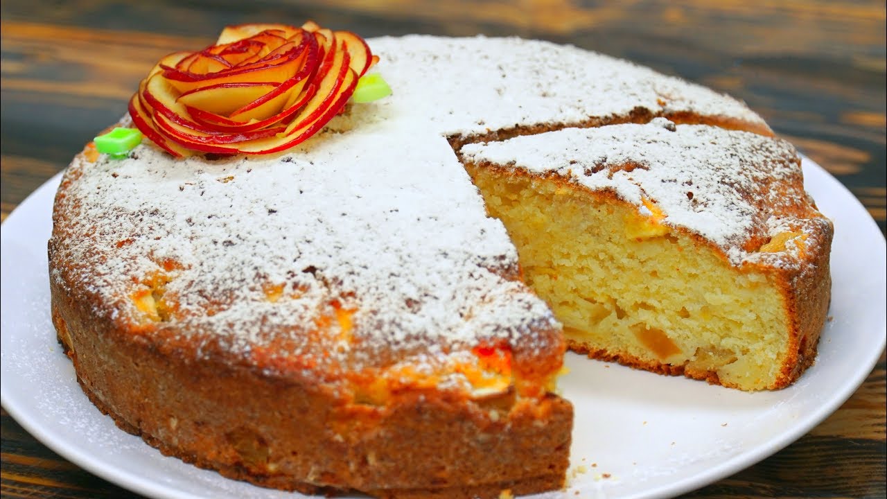 БЕСПОДОБНАЯ ТВОРОЖНАЯ ШАРЛОТКА с ЯБЛОКАМИ! ПРОСТОЙ рецепт | Кулинарим с Таней